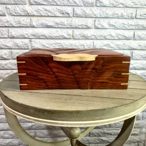 Sculpted Keepsake Padauk and Maple #2