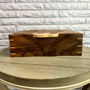 Sculpted Keepsake Walnut and Maple