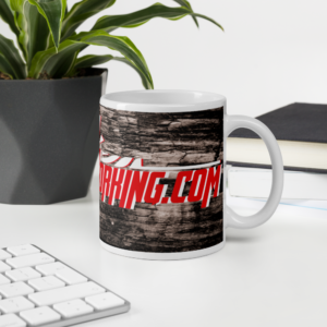 RKWoodsWorking.com Logo 11 oz. Mug